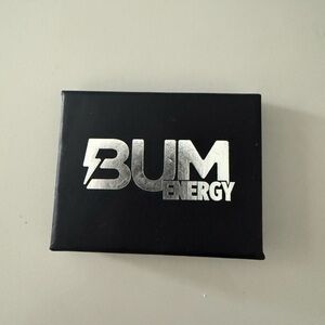Silver Men's bum energy necklace